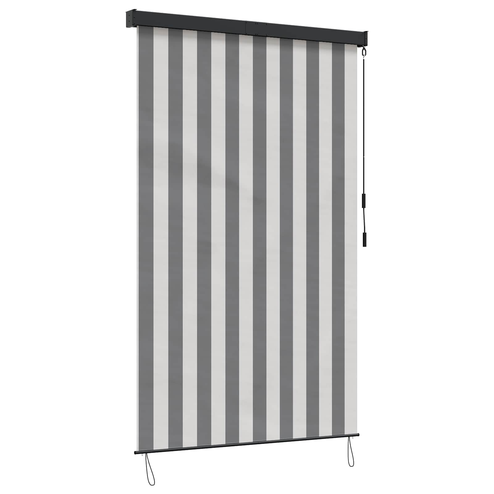 Vidaxl Roller Blind And 180 X 250 Cm Anthracite/White