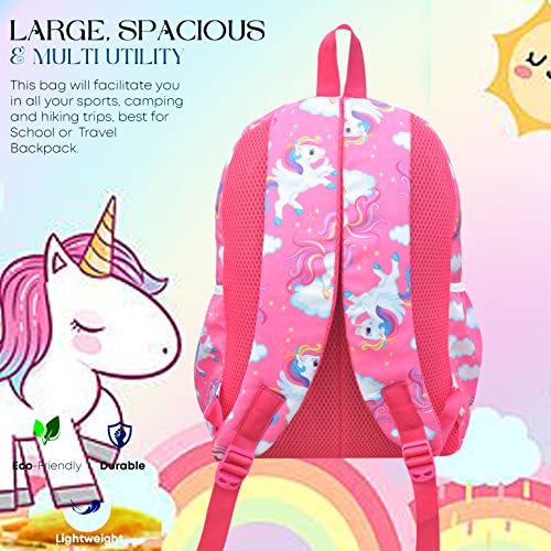 Happile School Bag Pink 23 L School Bag 3 Pcs Combo Set Consist of School/picnic Bag,Sling Bag and Pencil pouch (Apt for 5 to 8 Years Kids) 5 Happile School Bag Pink 23 L School Bag 3 Pcs Combo Set Consist of School/picnic Bag,Sling Bag and Pencil pouch (Apt for 5 to 8 Years Kids) - Image 5