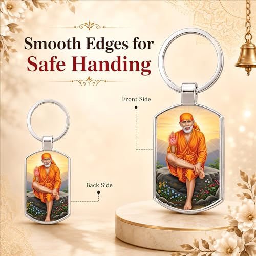 Image of Premium Printed Metal Keychain for Men & Women | High-Definition Artwork Print | Durable Key Ring for Car, Bike, Home & Office Keys | Stylish Decorative Key Holder Gift