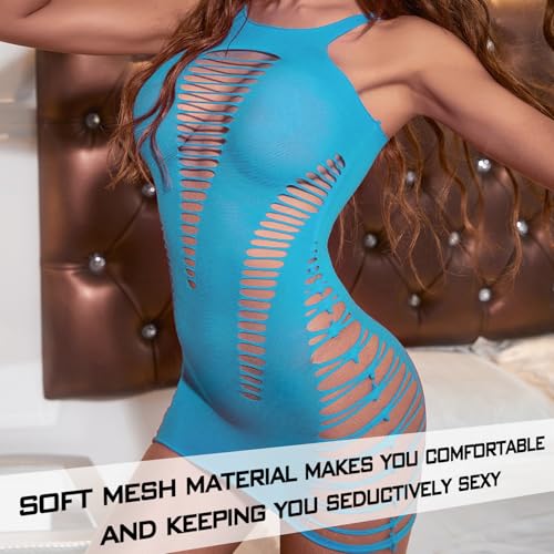 Famstar Sexy lingerie for Women Naughty Fishnet Lingerie Set One Size Bodysuit Outfits Teddy Erotic Mesh Women’s Lingerie