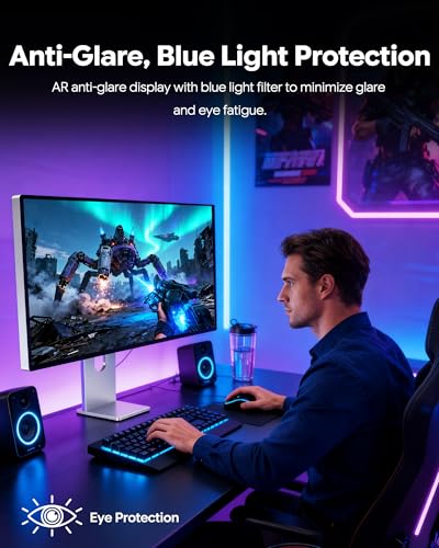 Image of Q34W 34'' UHD (3440 x 1440) 4K 165Hz Glossy Monitor, IPS Panel, 10-Bit Color, 99% sRGB, 96% DCI-P3, HDR, 109PPI, Eye Care, Low Blue Light (Honeycomb - with Stand)