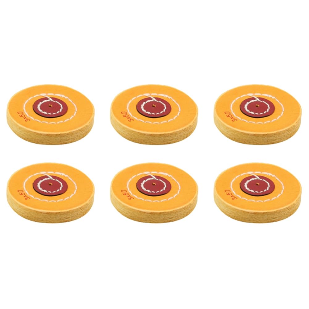 Aundhegrtt As Shown 3 Inch 75Mm-4Mm Hole Buffing Wheel Angle Grinder Polishing For Jewelry Tools Polishing Wheel