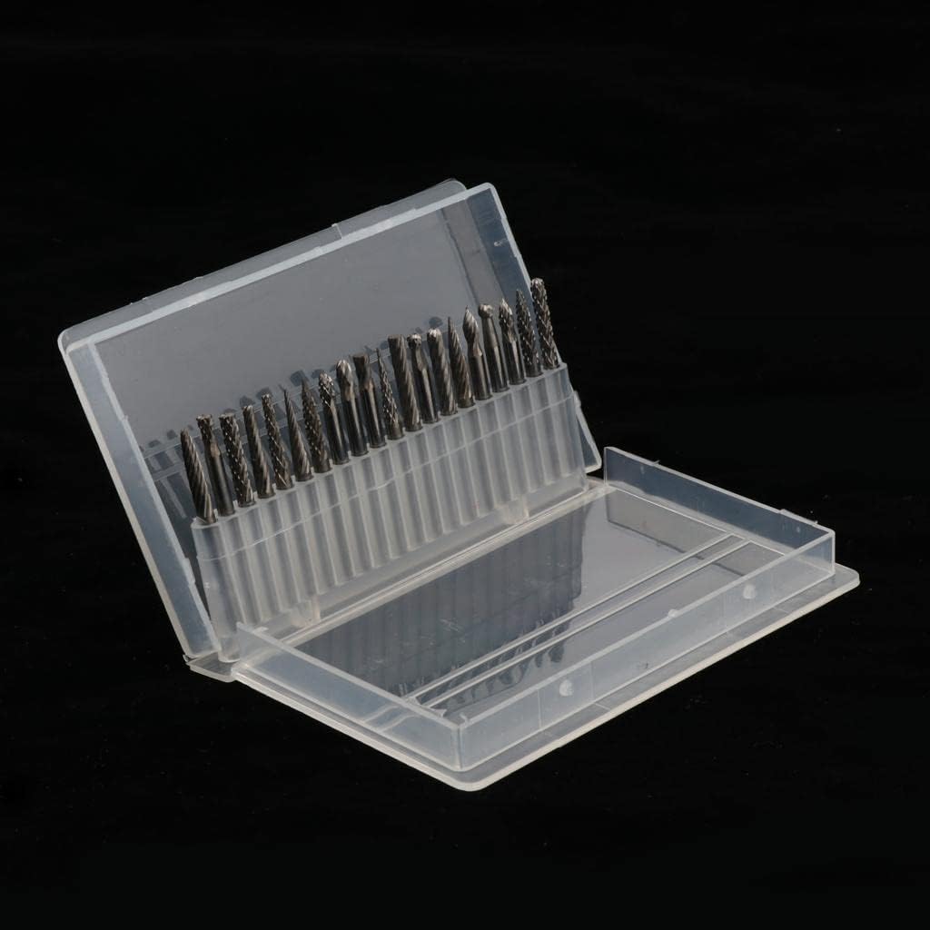 20 Pieces/Piece Set Tungsten Steel Carbide Cutter Rotary Bar Set CNC Engraving