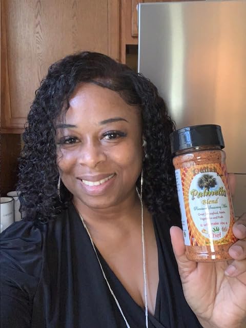 Miniatura 7 de Palmetto Blend Mezcla de condimentos premium  Individual  5.13 oz  Todo natural  Multiuso  7 hierbas y especias  Ideal para mariscos, carnes,