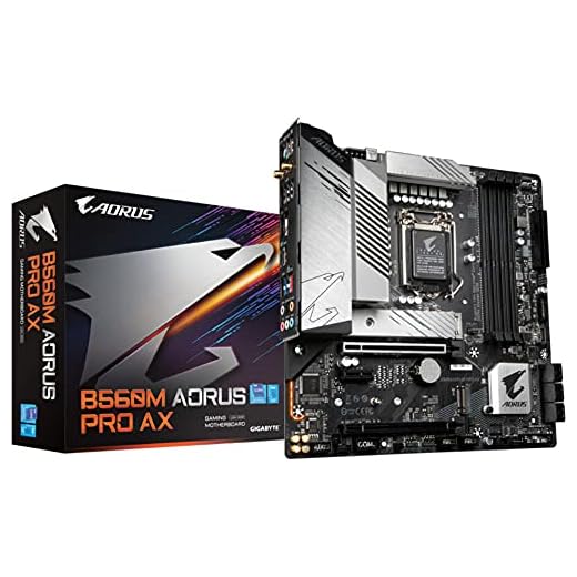 Placa Mãe Gigabyte B560M AORUS PRO AX (LGA1200/DDR4/HDMI/DisplayPort/WIFI/M.2/USB 3.2) - B560M AORUS PRO AX