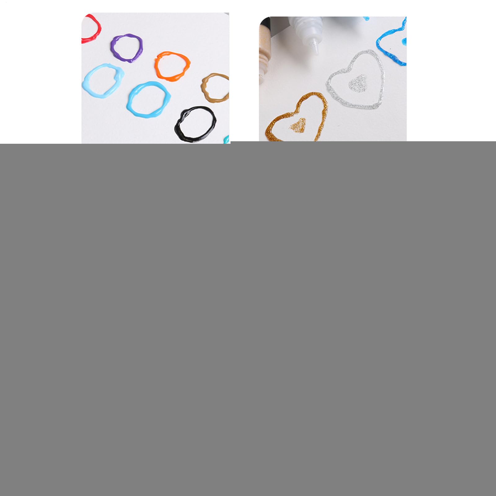 Pittura per Tessuti per l'Abbigliamento Kit di Pittura per Tessuti a 24