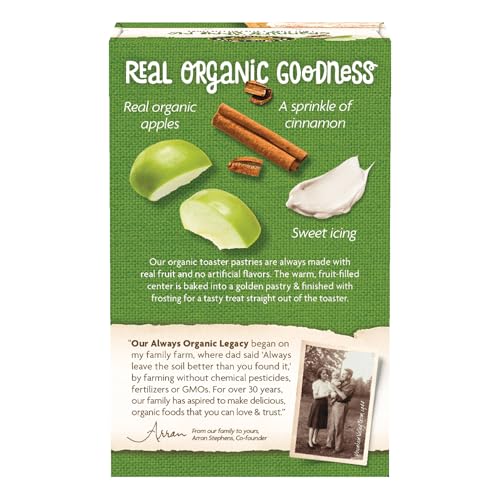 Image of Nature's Path Organic Granny's Apple Pie Toaster Pastries, 11 oz (Pack of 12)