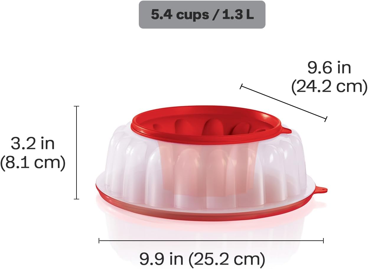 Tupperware Jel Ring, Dishwasher Safe and BPA Free (1.3 L)