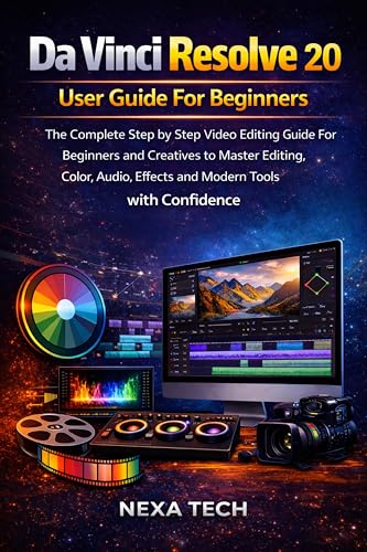 DaVinci Resolve 20 User Guide: The Complete Step by Step Video Editing Guide For Beginners and Creatives to Master Editing, Color, Audio, Effects and Modern Tools with Confidence