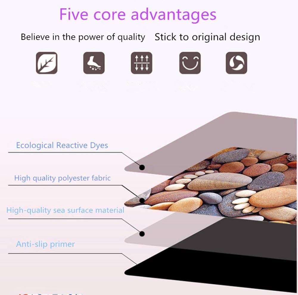 Küchenläufer Grauer Marmor Küchenteppich Wasserdicht rutschfest, Teppich Läufer Küchenmatte für Küche Flur Wohnzimmer Schlafzimmer Badezimmer 60 x 180cm