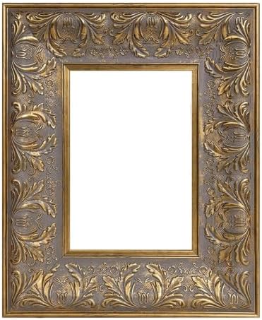 24x36 Canvas Frame Vintage Gold, Antique Open-Back Picture Frame