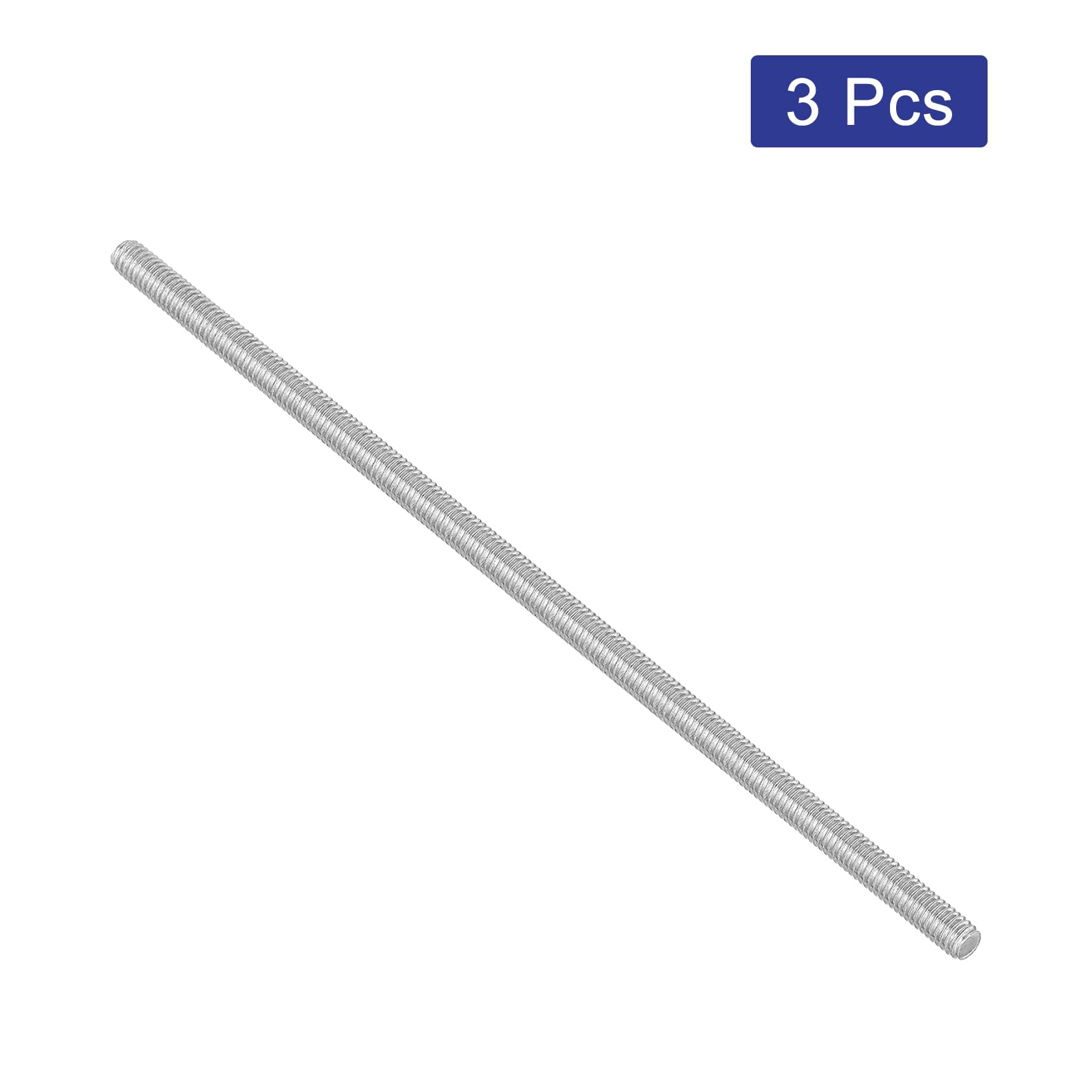 3 Aste Filettate M4x140mm Acciaio Inox 304 - Barre Filettate Per Mobili E Macchinari, Filettatura Destra M4-0.7 - Foto 5