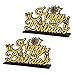 TONIFUL Letter Happy Birthday Sign Centerpieces for Table Birthday Party Supplies Birthday Favor Decoration for 30th 40th 50th 60th 70th 80th 90th 100th Birthday Table Decoration