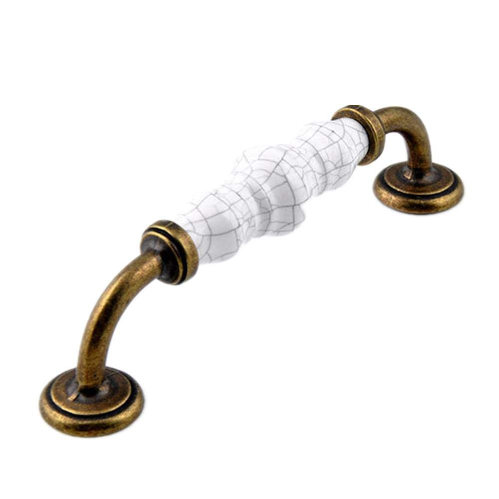 Sajmakuwla 14 Antique Cabinet Drawer Handles 2Pcs Small Retro Round Door Handle For Cupboard Wardrobe(14)
