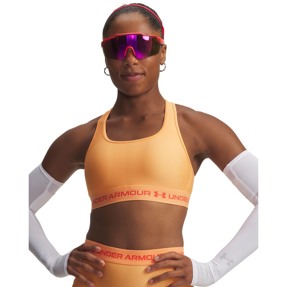 Under Armour Women's Crossback Mid Impact Sports Bra