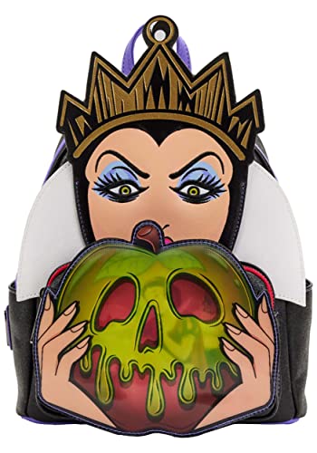 Loungefly Disney Villains Evil Queen Apple Womens Double Strap Shoulder Bag Purse
