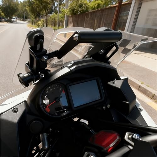 Plaque navigation GPS Kawasaki Versys 1100 stable sans vibrations - 3