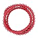ApplianPar Power Twist V-Belt 5 Feet 1/2 Inch Adjustable Link Belt A Type for Lathes Table Saws and Woodworking Tool Red