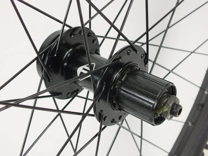 29 inch 29er Disc/Rim Brake Mountain Bike Wheelset with 29 x 2.25 Tires and Tubes 7 Speed Only