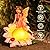 Afirst Solar Garden Fairy Statue, Sunflower Fairy Solar Light Outdoor Resin Statues Figurine Light, Angel Sculpture Solar Light for Outside Patio Garden Yard Lawn Decor