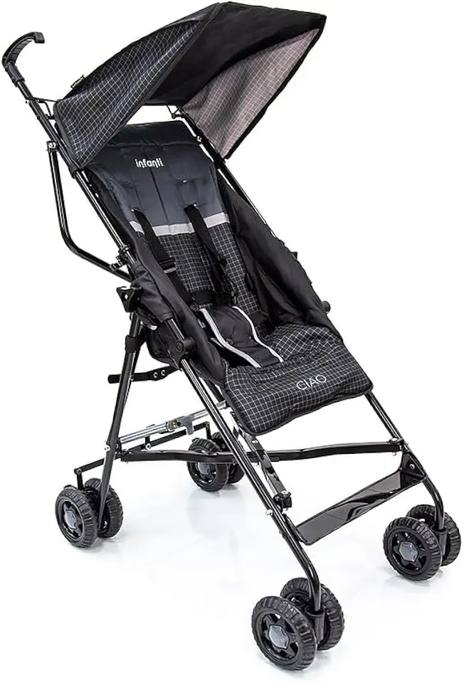 Carrinho de bebê Ciao cor Preto Infanti