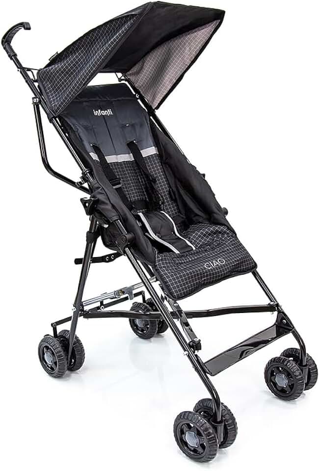 Carrinho de bebê Ciao cor Preto Infanti