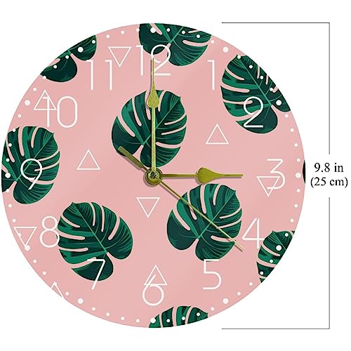 Horloge murale en acrylique de qualité supérieure avec mécanisme à quartz