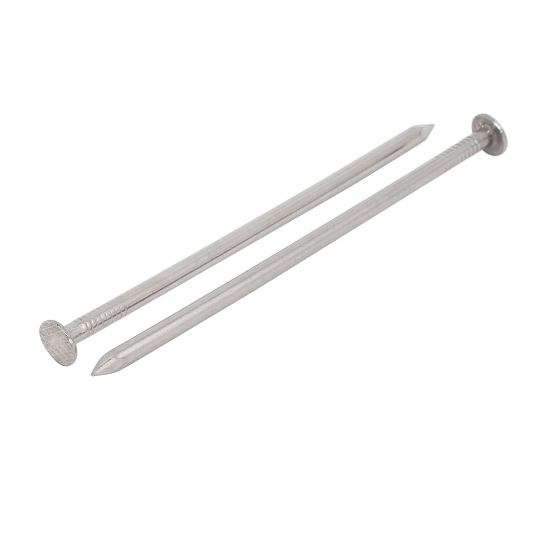 Aexit 3.5-inch Length Fastener 316 Stainless Steel Cement Wood Sliding Nail Silver Tone 20pcs Model:35as572qo577