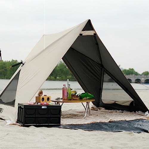 Gran carpa de playa espaciosa y resistente al agua miniatura 6