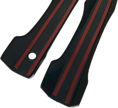 Miniatura 7 de GZXinWei Manija de la puerta del coche cubierta ABS decoración exterior accesorios estilo negro para Honda 10 generación Civic 2016 2017 2018 2019