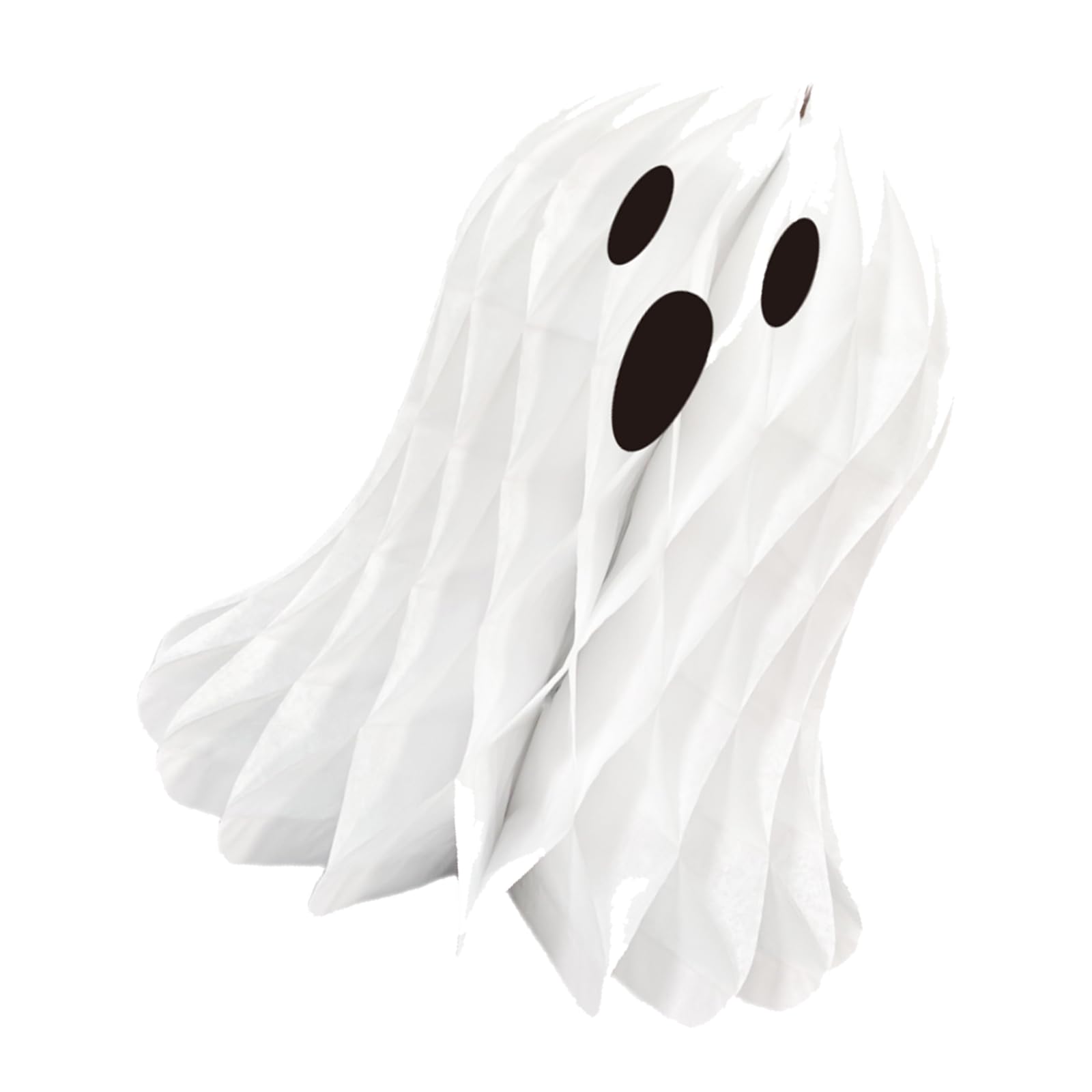 Jazuaiao Halloween Ghostly Ornament Folding Paper Structure Wall Hanging Halloween Party Decoration for Indoor Outdoor Ghostly Wall Hangings