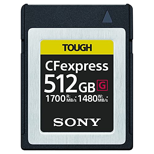 Sony 512Gb Tough Ceb-G Series Cfexpress Type B Memory Card With Sony Mrwg1T Card Reader Bundle (2 Items) #TOP1