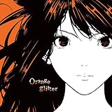 Orange glitter