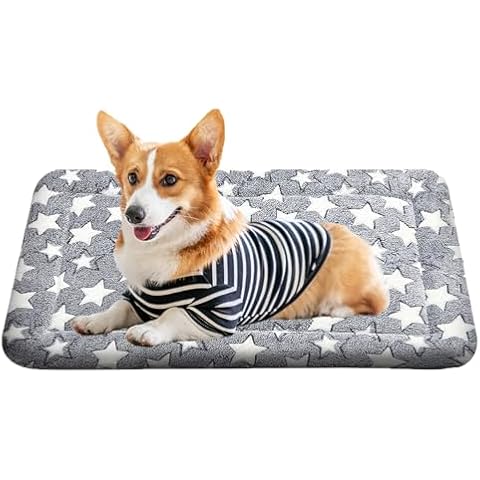 Reversible Fleece Dog Bed Pad for All Sizes Cover
