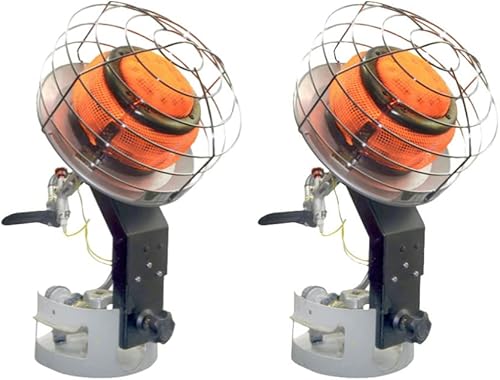 Mr, Heater 29,000-45,000 BTU 540 Degree Tank Top Heater Paquete de dos (2 artículos)