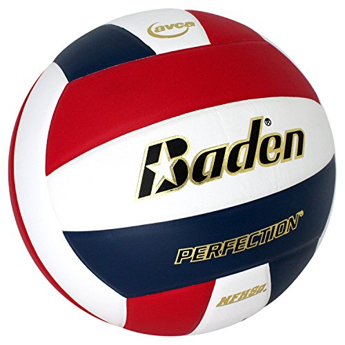 Image of Baden | Perfection | Premium Leather | Indoor Official Game Volleyball | 13U to College | Official Size + Weight | NFHS + AVCA Approved