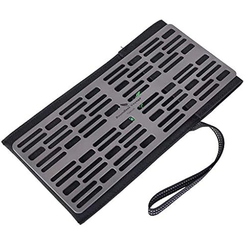 iBasingo Outdoor Grill Titanium Charcoal BBQ Grill Plate Baking Cooling Rack Heavy Duty Dining Cooking Roasting Kitchen Utensils Camping Gridiron Barbeque Grill Rack Ti2021C Cover