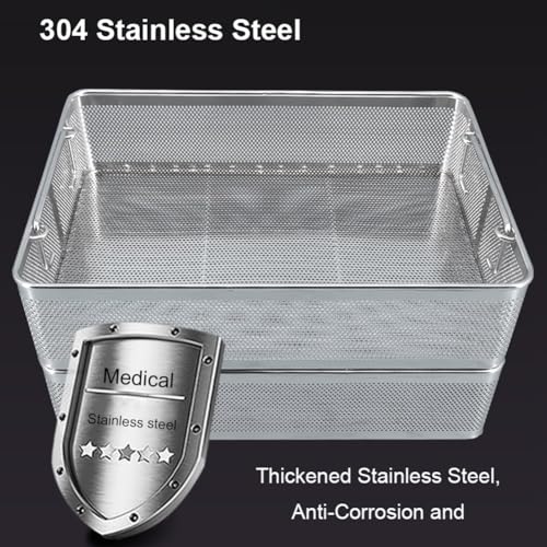 Panier de stérilisation pour instruments de laboratoire et hôpital - 5