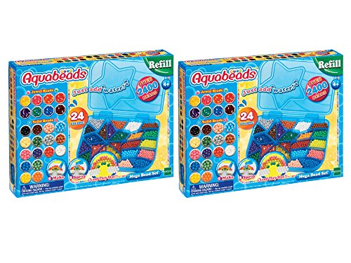 Aquabeads Set of 2 Mega Bead Set