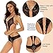 UMIPUBO Mujer Ropa de Dormir Conjuntos de Lencería Transparente Lingerie Escotado por...