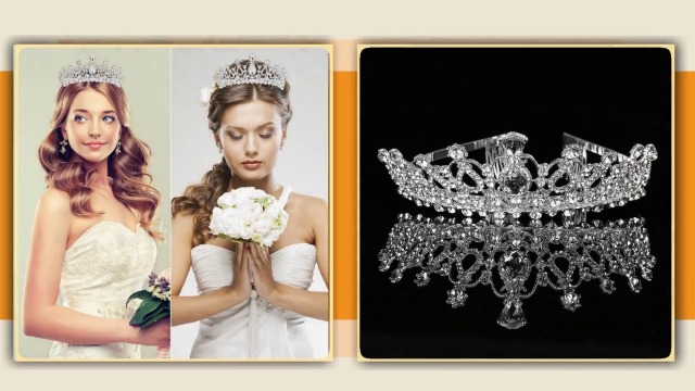 NODG Tiare E Corone Dorate Per Donne Fascia Di Compleanno Per Ragazze