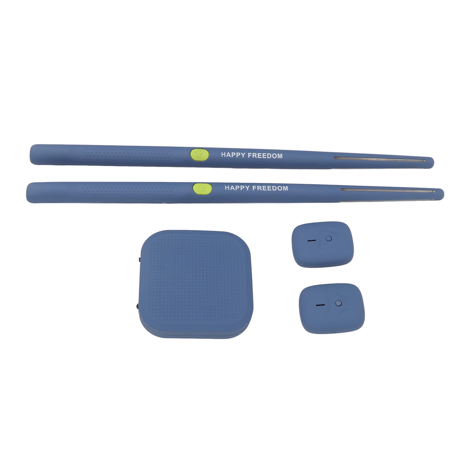 Kit di Batteria Virtuale, Set di Batteria Elettronica ABS Durevole Portatile per Principianti, Bambini e Adulti (BLUE)