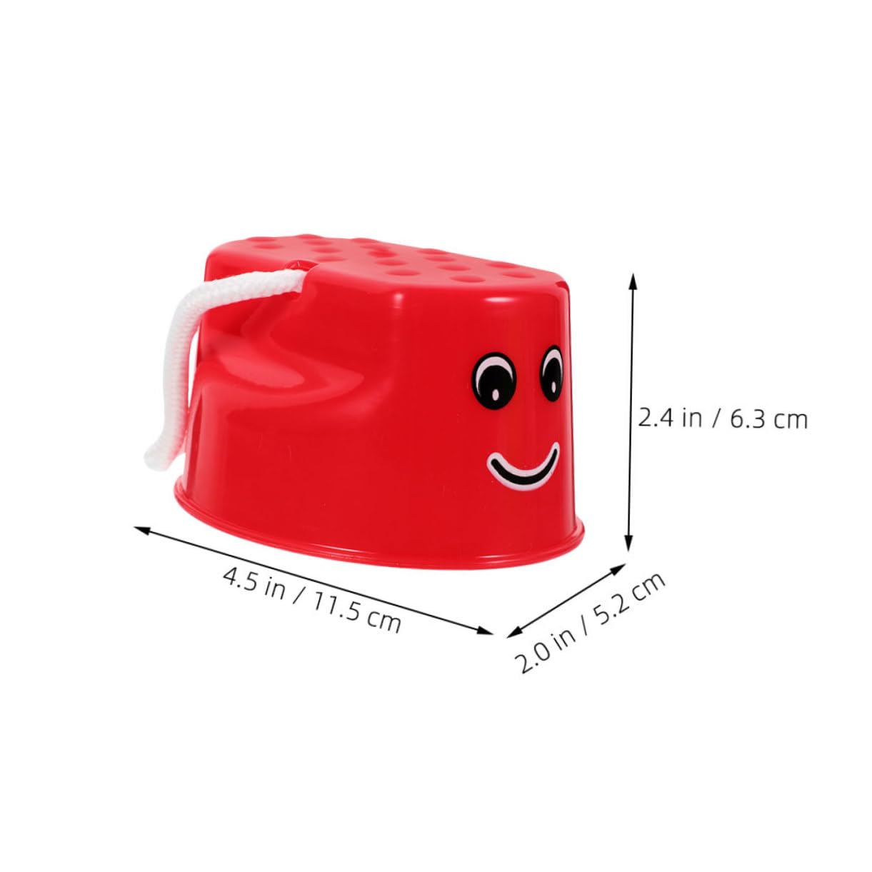 TOYANDONA 8 Piezas Zancos para Cubos de Plástico para Caminar Juguetes de Equilibrio para Desarrollo Motor Entrenamiento de Coordinación para Actividades