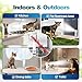piutezo Cat Spray Deterrent System[1 Pack] Motion Activated Cat System, Pet Spray Deterrent Device Senses Cat & Dog, Odorless & Safety Indoor, Up to 3 Feet Away, Pet Deterrent Spray White
