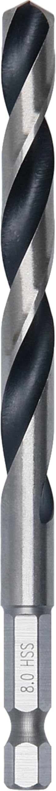 Metal HSS, HEX, 8mm, 1 Pc