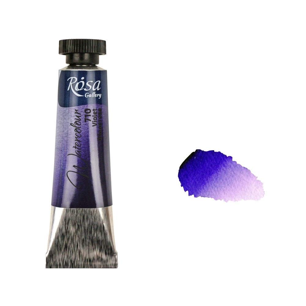Gallery Professional Watercolour Paint, 10Ml Tubes, Artist Quality (Violet)
