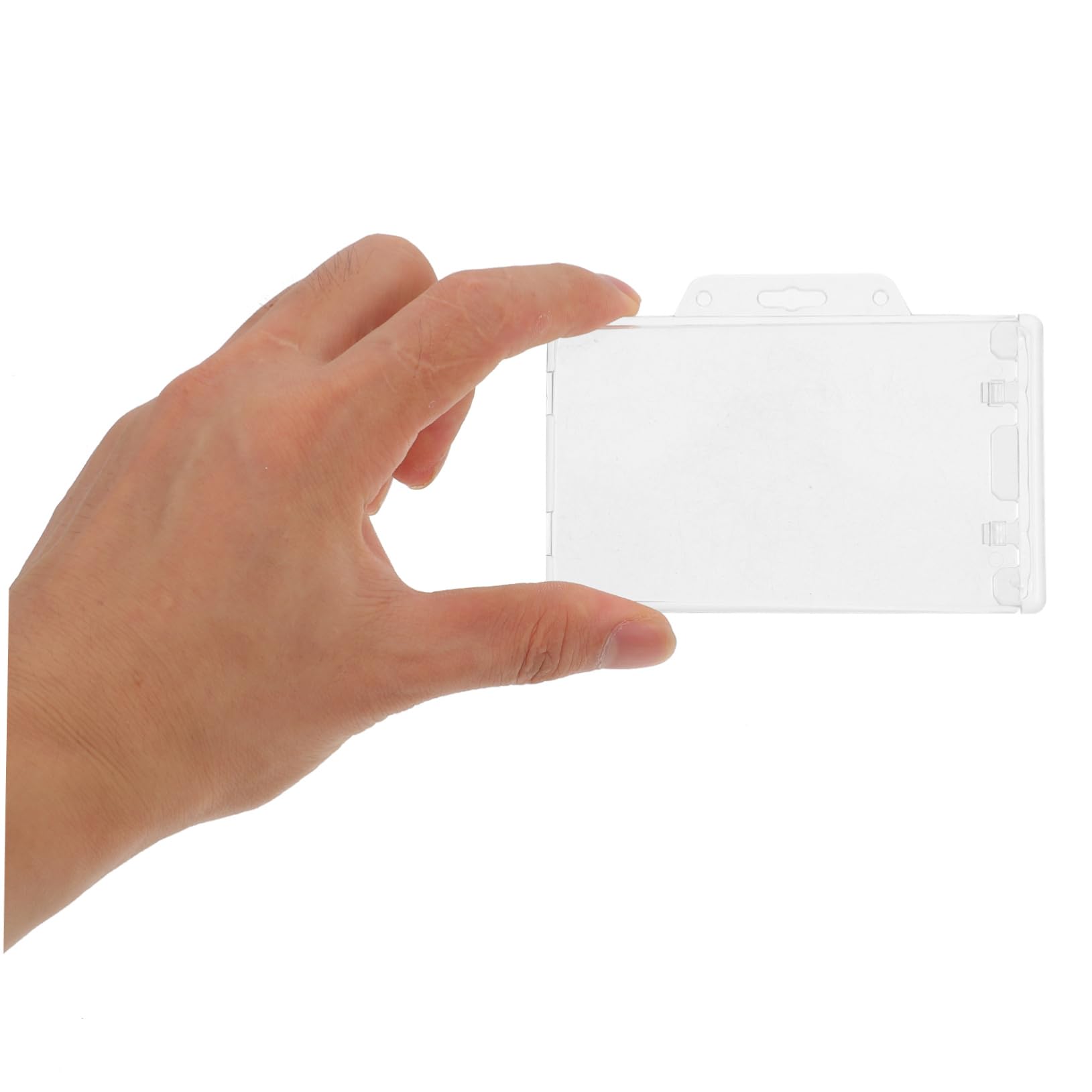 STOBOK 15stücke Transparente Ausweishüllen Für Karten Langlebige Badge Sleeves Für Mitarbeiter Studenten Ärzte Leicht Und Tragbar Für Namensschilder Und Id-karten