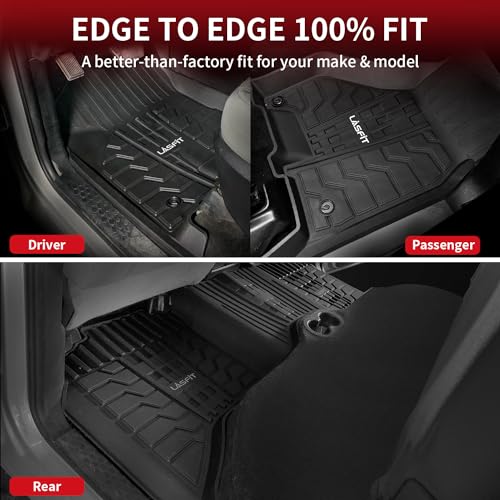 Image of LASFIT Floor Mats for RAM 1500 /2500 /3500 2013-2018 Crew Cab