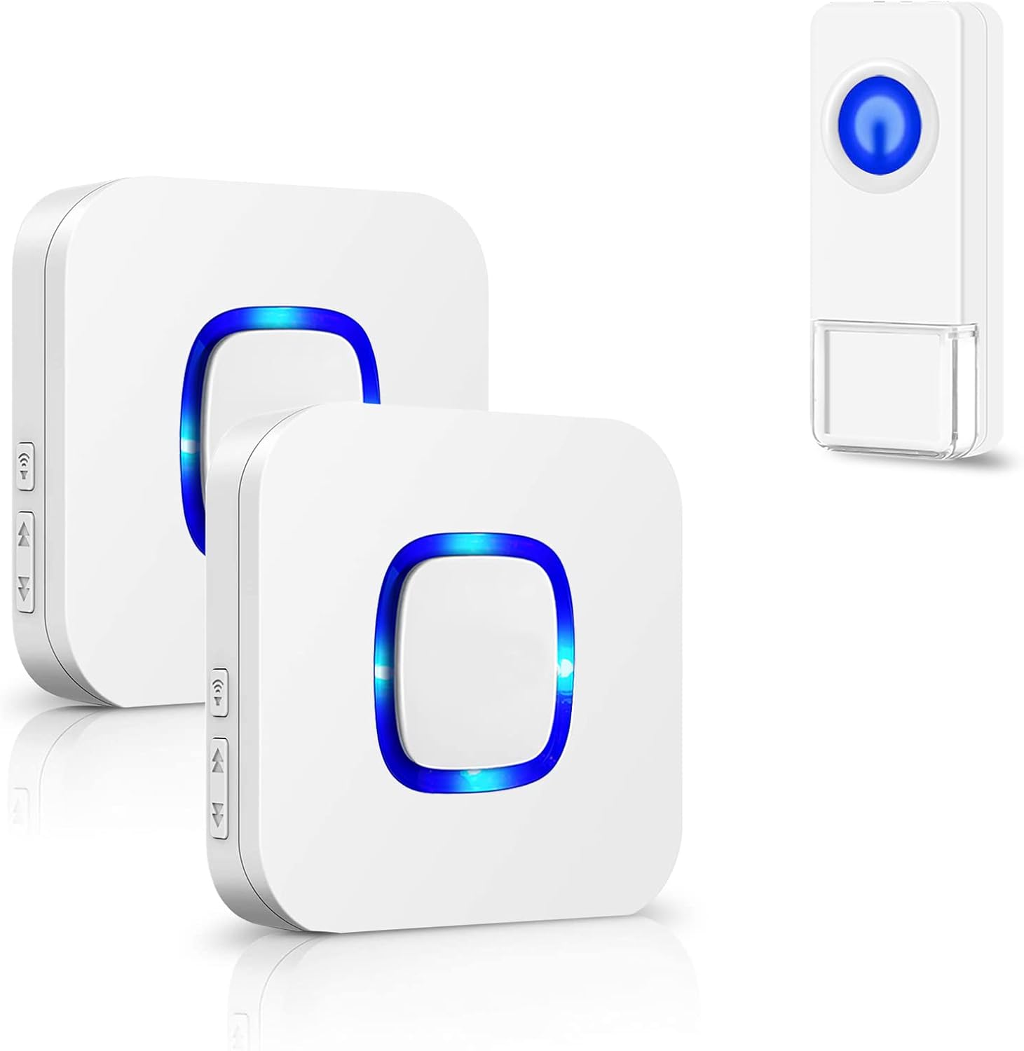 Coolqiya Wireless Doorbell Chime for Home with 1 Remote Waterproof Door