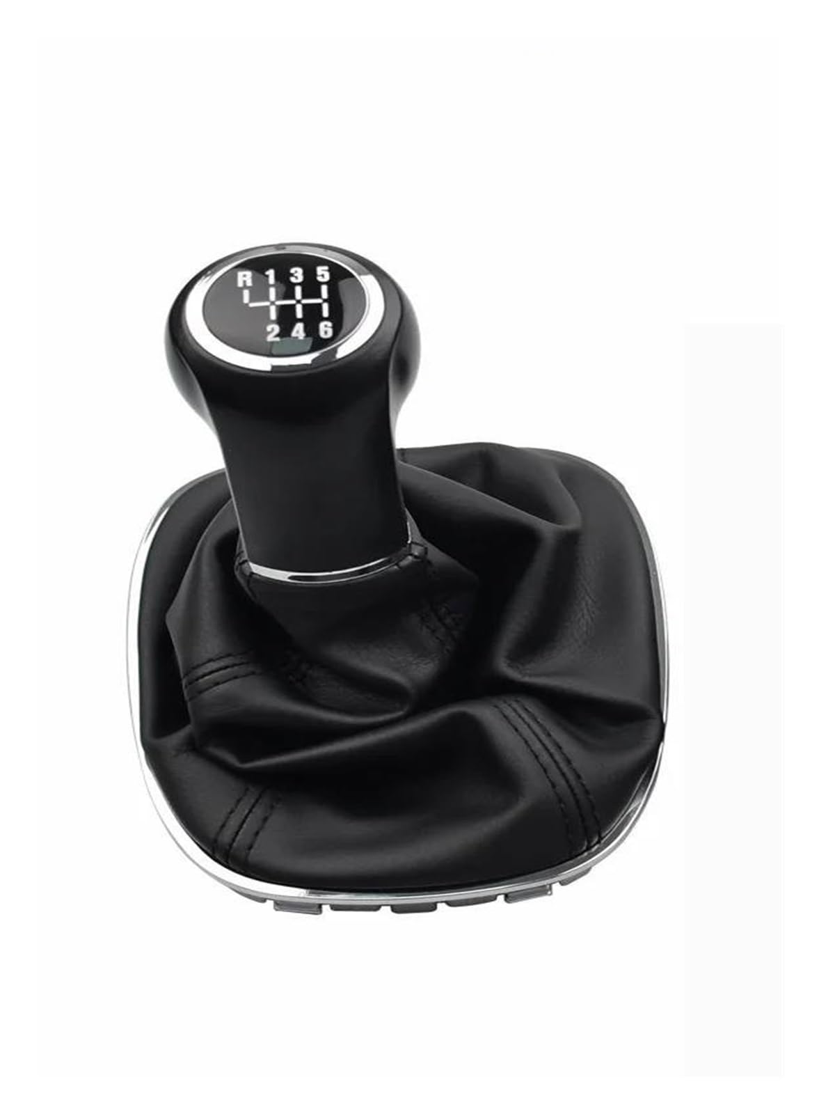 ZNCOJL Car Gear Stick Knob for Opel for Corsa D 2006-2014 5/6 Speed Car Gear Shift Knob Gaitor Boot No Modification Required(for 6 Speed)